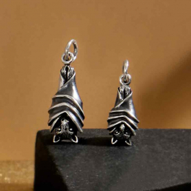 Sterling Silver Bat Charms