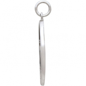 Sterling Silver Hiking Girl Charm