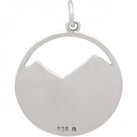 Sterling Silver Hiking Girl Charm