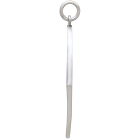  Sterling Silver Cactus Charm in Diamond Frame 