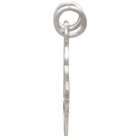 Sterling Silver Mama and 2 Baby Owl Pendant Festoon