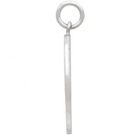 Sterling Silver Horse Running in Mountains Pendant