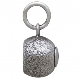 Sterling Silver Magic Eight Ball Charm 13x8mm