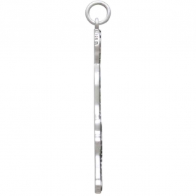 Sterling Silver Prowling Tiger Pendant