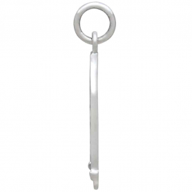 Sterling Silver Raven in Window Charm