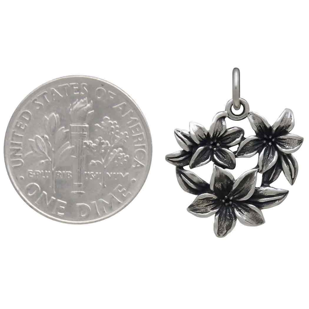 Clearance Enameled Flower Charms with Rhinestone (3pcs / 9mm x 12mm / Gold & White) Tiny Floral Drop Add on Charm Bridal Jewelry Wedding Favor CHM1880