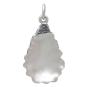 Sterling Silver Oyster Shell Charm Back View