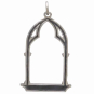 Sterling Silver Gothic Window Charm Back View