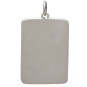 Sterling Silver Joker Playing Card Pendant Back View