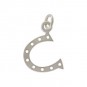 Sterling Silver Horseshoe Charm - Small 16x10mm