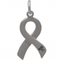 Sterling Silver Cancer Awareness Ribbon - Survivor