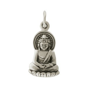 Sterling Silver Buddha Charm