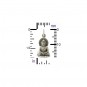 Sterling Silver Buddha Charm