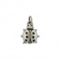 Sterling Silver Ladybug Charm - Bug Charm