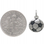 Sterling Silver Soccer Ball Charm