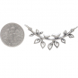 Sterling Silver Mama and Baby Bird on Branch Festoon