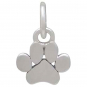 Sterling Silver Paw Print Charm