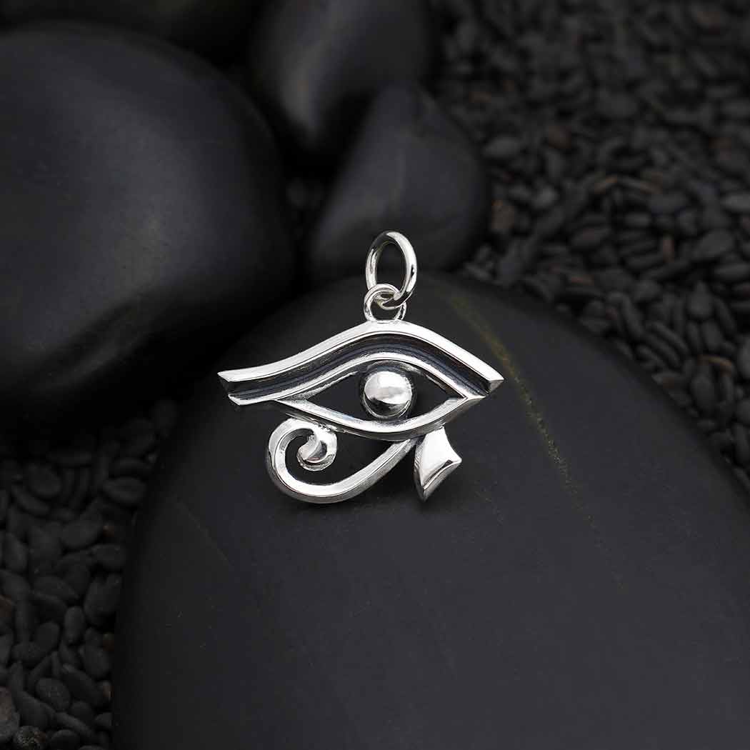 Buy The Eye of Horus Pendant Necklace, Antique Silver Tone, Men's Necklace,  Ancient Egyptian Symbol of Protection Charm, Women's Necklace Online in  India - Etsy