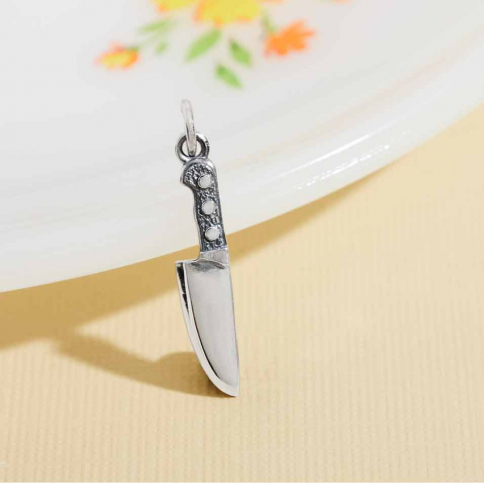 Sterling Silver Knife Charm