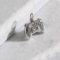 Sterling Silver Video Game Controller Charm 17x15mm