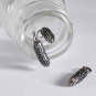 Sterling Silver Pickle Charm 19x5mm