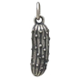 Sterling Silver Pickle Charm Back View