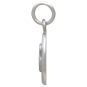 Sterling Silver Lucky 8 Coin Charm Side View
