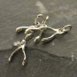 Sterling Silver Wishbone Charm - Small 13x6mm