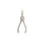 Sterling Silver Wishbone Charm - Small 13x6mm