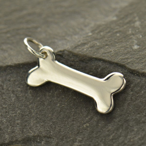  Sterling Silver Dog Bone Stamping Blank 19x12mm