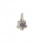 Sterling Silver Small Cherry Blossom Charm 11x7mm