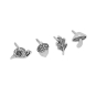 Nina Designs Sterling Silver Autumn Post Earring Set
