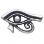 Sterling Silver Eye of Horus Post Earrings 6x11mm