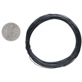 Black Oxidized Sterling Silver Dead Soft Wire .5oz 26 gauge