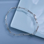 Sterling Silver Chunky Paperclip Chain Bracelet