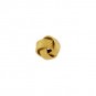 Gold Bead - Small Knot with 24K Gold Plate 5x4mm