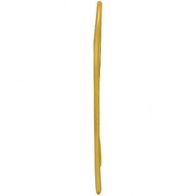 Gold Ear Wire - Large Flat in 24K Gold Plate 24x13mm