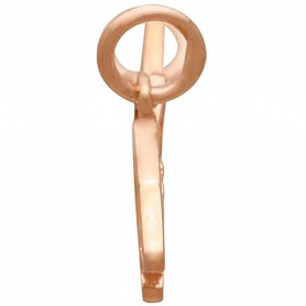 RoseGold Plated Mama and 3 Baby Bear Pendant Festoon 14x35mm