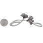 Sterling Silver Ginkgo Bracelet with Dime