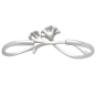 Sterling Silver Ginkgo Bracelet Back View