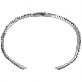 Sterling Silver Octopus Tentacle Cuff Bracelet