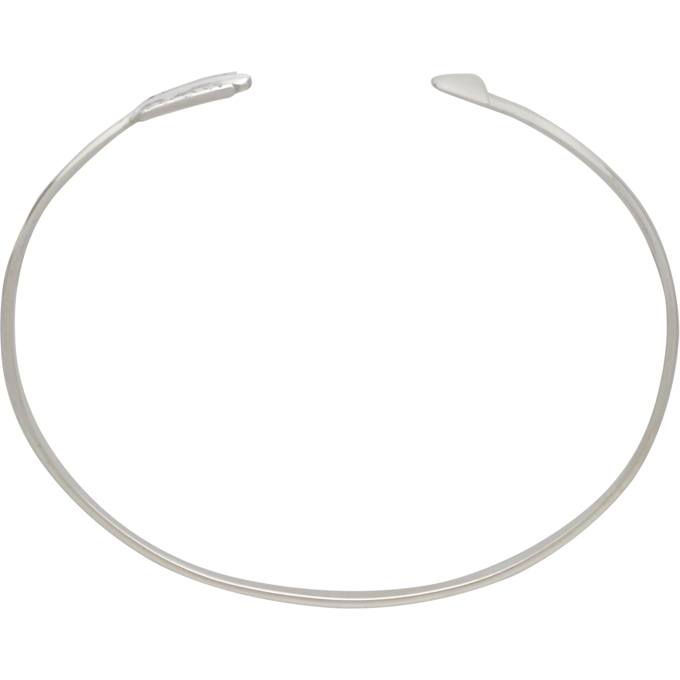 Sterling Silver Cuff Bracelet - Adjustable Arrow