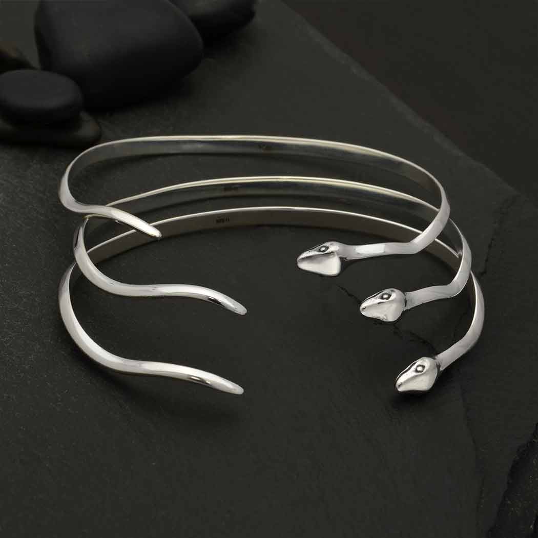 Snake Bracelet for Women - Dainty Gold Snake Bracelet - Minimalist Silver Snake Bracelet - Snake Jewelry - Animal Bracelet - Charm Bracelet