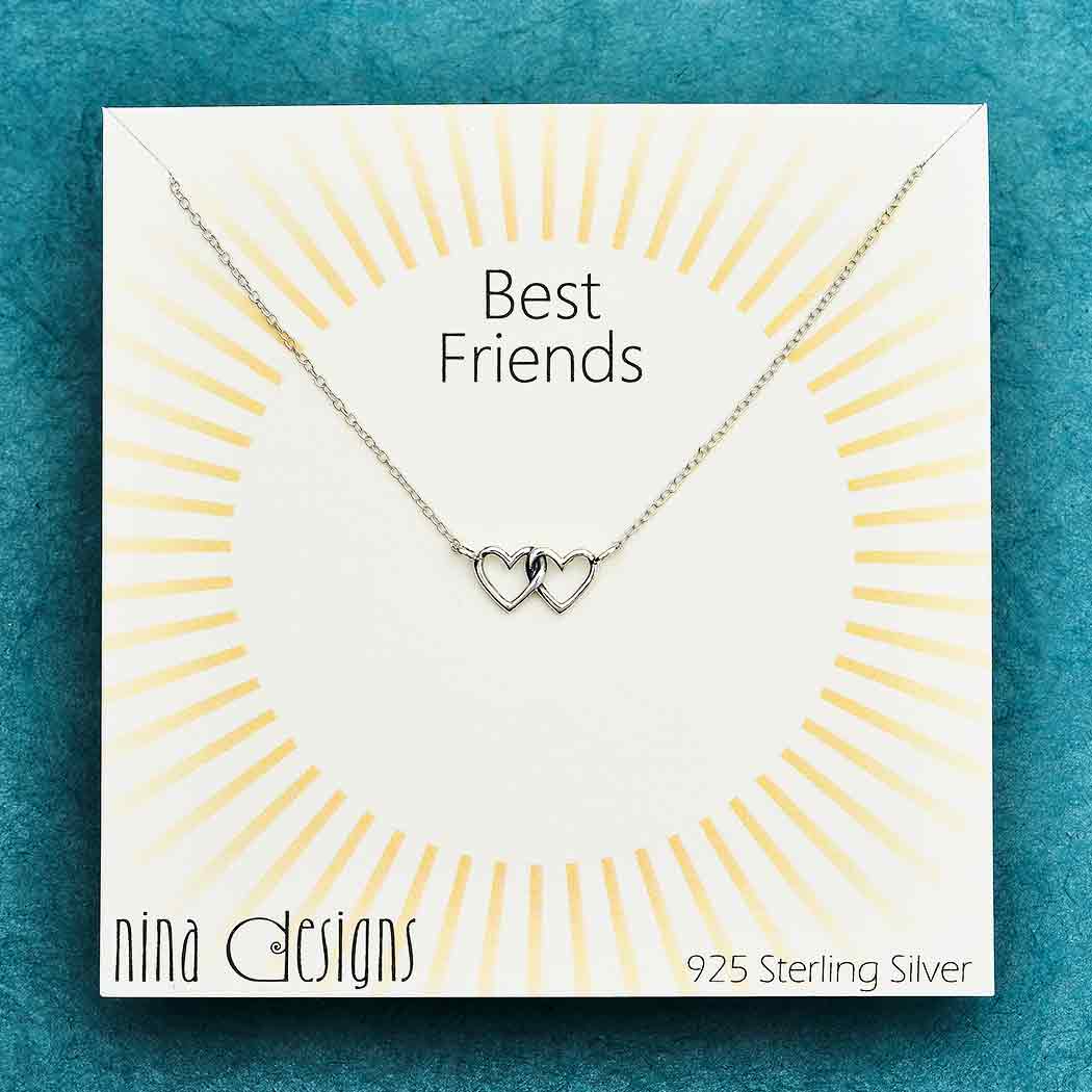 Sterling Silver Mother and Daughter Forever Love Necklace Gift Card –  Inspired By My Girls