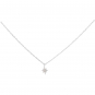 Sterling Silver North Star Necklace 18 Inch