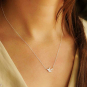 Sterling Silver Swallow Necklace 18 Inch