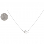 Sterling Silver Swallow Necklace 18 Inch