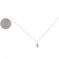 Sterling Silver Teardrop Necklace 18 Inch