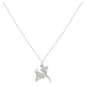Sterling Silver 18 Inch Stingray Necklace