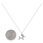 Sterling Silver 18 Inch Balloon Dog Necklace with Dime